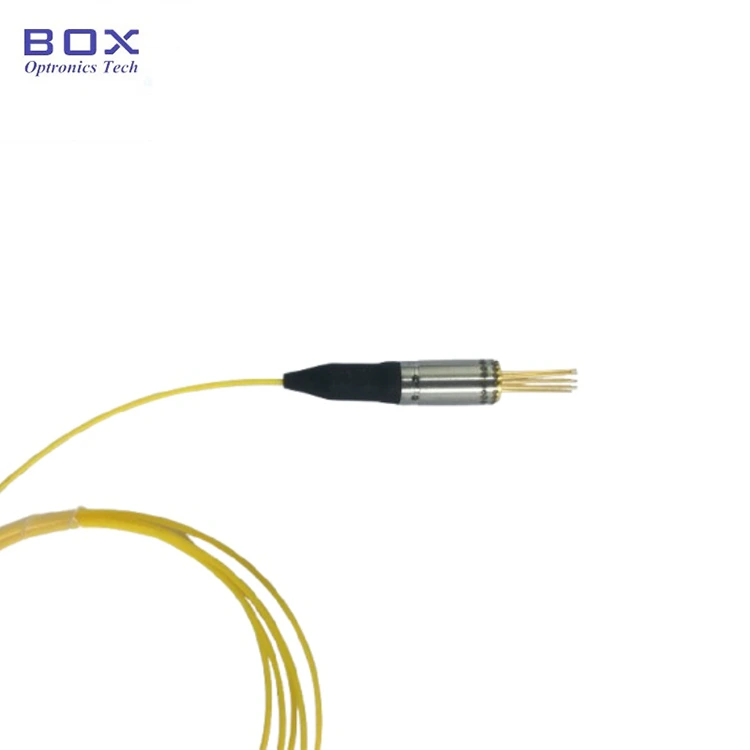 Laser DFB coaxial à queue de cochon à largeur de raie étroite de 1 550 nm Laser DFB coaxial à queue de cochon à largeur de raie étroite de 1 550 nm