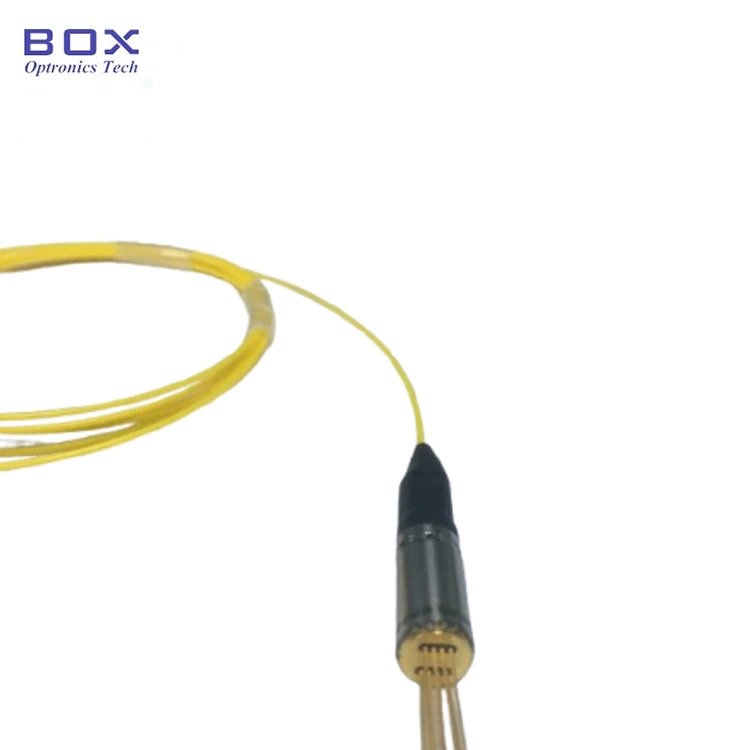 Laser DFB coaxial à queue de cochon à largeur de raie étroite de 1 550 nm