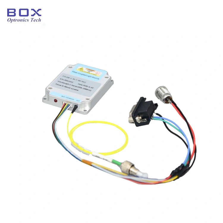 Micro-module de source lumineuse à large bande ASE en bande C Micro-module de source lumineuse à large bande ASE en bande C