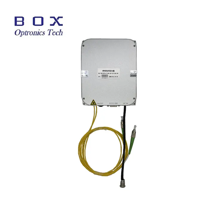 Amplificateur en ligne à fibre dopée à l'erbium en bande C