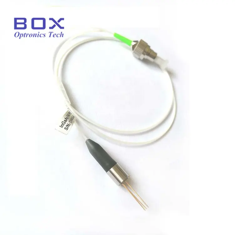 Détecteur de photodiode PIN InGaAs à queue de cochon coaxiale Détecteur de photodiode PIN InGaAs à queue de cochon coaxiale