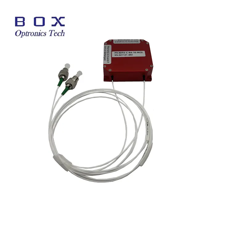 Amplificateur booster à fibre dopée à l'erbium en bande C à micro-module Amplificateur booster à fibre dopée à l'erbium en bande C à micro-module